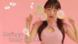 棒棒糖酥皮饼干的声音LOLLIPOP MERINGUE COOKIES Eating Sounds-助眠云视听