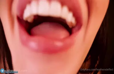 Heatheredeffect_ASMR_近距离舔舐_舌头技巧乳沟诱惑-助眠云视听