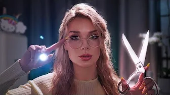 ASMR颅神经检查理发电影低光角色扮演深度睡眠-助眠云视听