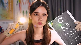 ASMR详细的眼眶眼科检查（睡眠、光线、不可辨认的耳语、颅骨视频）-助眠云视听