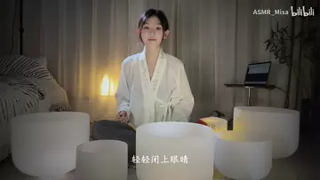 11_呼吸冥想_近耳环绕_温柔女声_432Hz钵音-助眠云视听