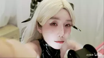 付费视频-白毛红瞳恶魔角...你确定不看_